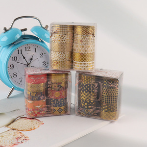 Hot Selling 10 Rolls Washi <em>Tape</em> Set Decorative Masking Tapes Set Aesthetic Washi Tapes