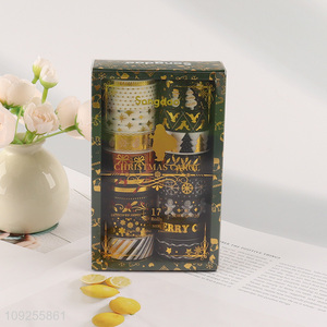 New Arrival 17 Rolls Christmas Washi <em>Tape</em> Set Gold Foil Holiday Tapes Masking <em>Tape</em> Set