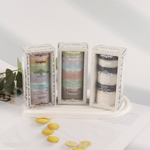 Factory Supply 6 Rolls Lace Washi <em>Tape</em> Set Decorative Washi Tapes Set Scrapbooking Supplies