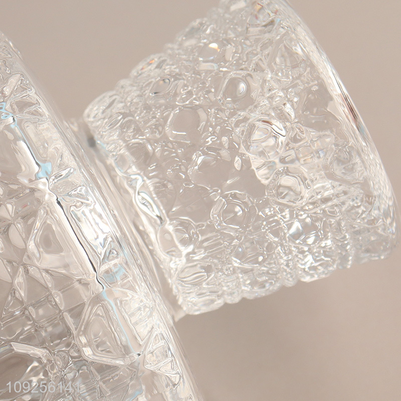 Hot Selling Footed Glass Dessert Cup for Ice Cream Fruit Pudding Snacks