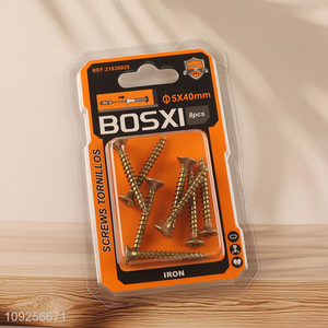 China Imports 8 Pieces Self Tapping Screw Set Iron Self Tapping Screws Set