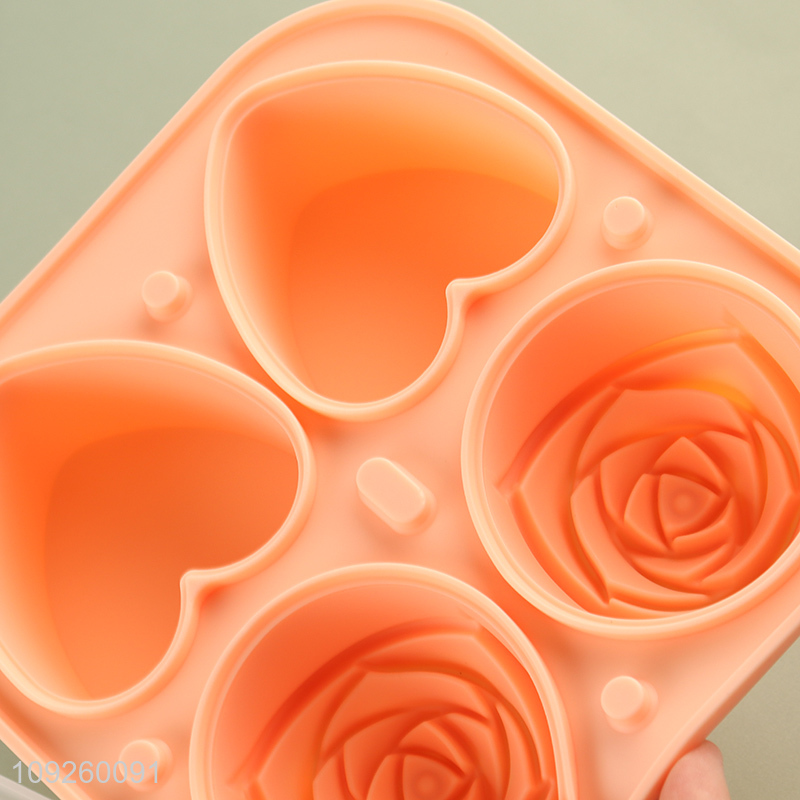 Factory Price 3D Silicone Ice Cube Molds Ice Cube Tray for Whiskey