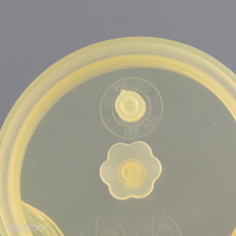 New Product Collapsible Silicone Food Storage Container for Snacks Fruit