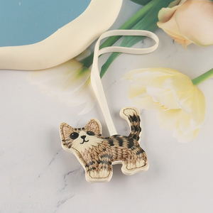 China Imports Cat Keychain Pendant PU Leather Bag Pendant for Handbag <em>Backpack</em> Purse