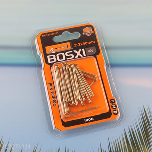 China products 2.2*40mm woodworking construction site iron nail