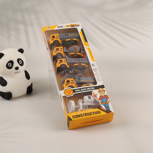 Popular products construction truck children's toy pull back car set