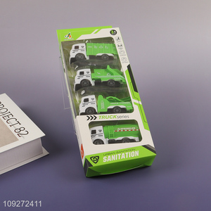 Top products truck series children's toy pull back car set