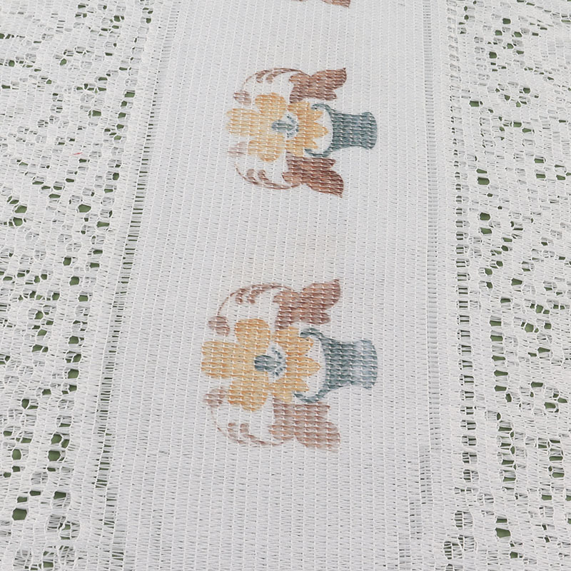 Yiwu market white table runner table decoration table flags