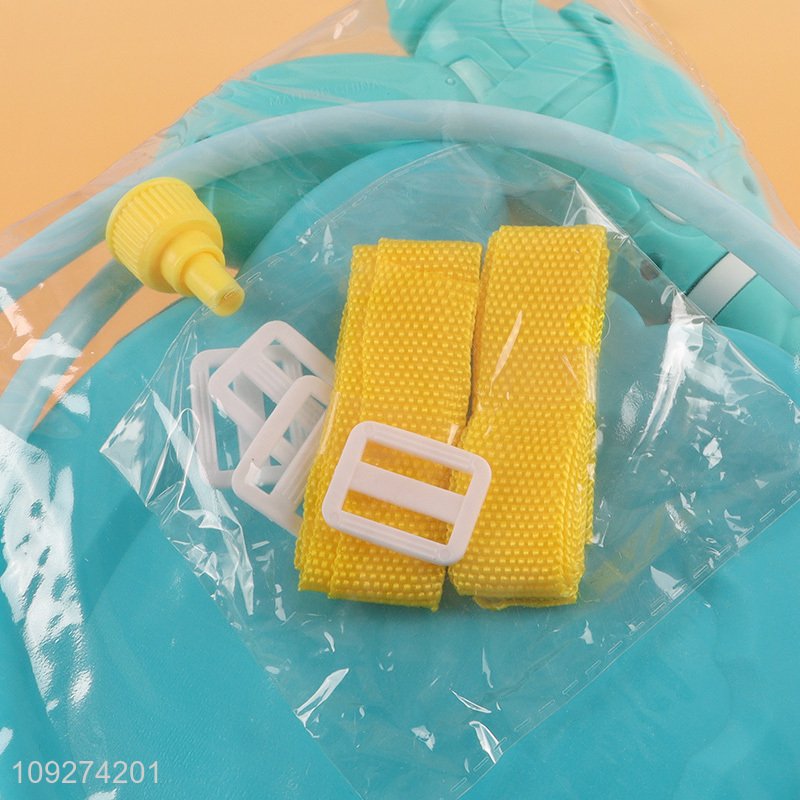 Factory supply large capacity cute backpack water gun toy for kids