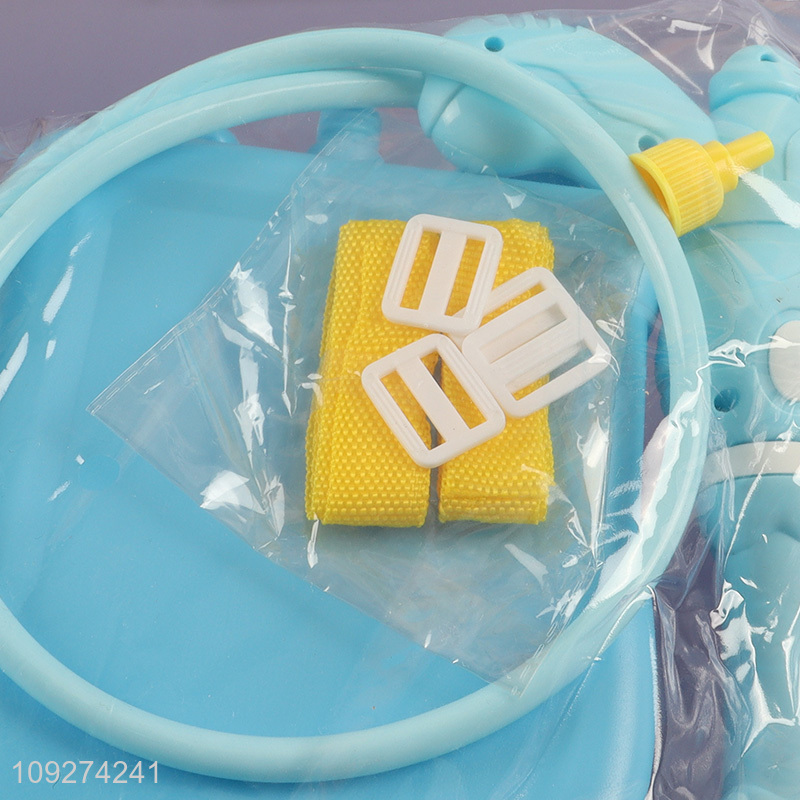 Hot products cartoon kids backpack water gun toy shooting games