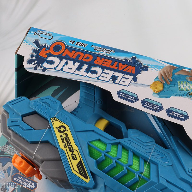 Good selling summer outdoor children electric water gun toy