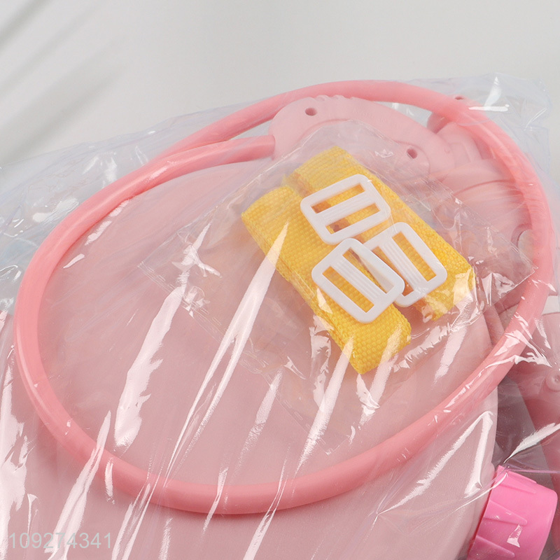 Hot products cartoon kids backpack water gun toy for summer
