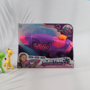 Low price cartoon girls children electric water gun toy