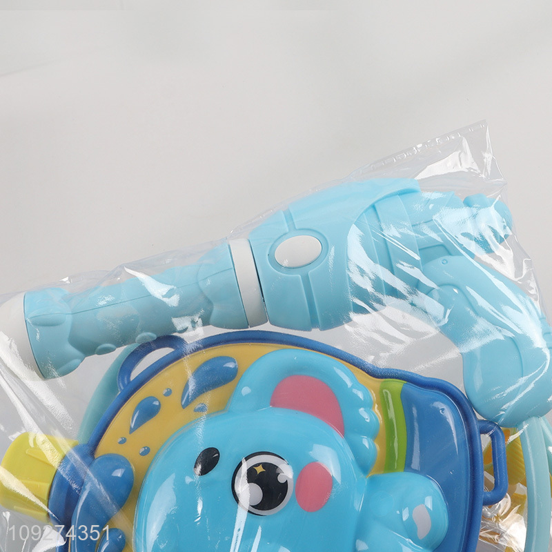 Factory wholesale cartoon kids backpack water gun toy
