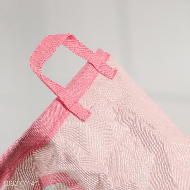 New arrival pink home storage basket storage container with handle