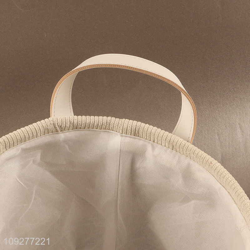 Good sale polyester storage basket storage container with handle
