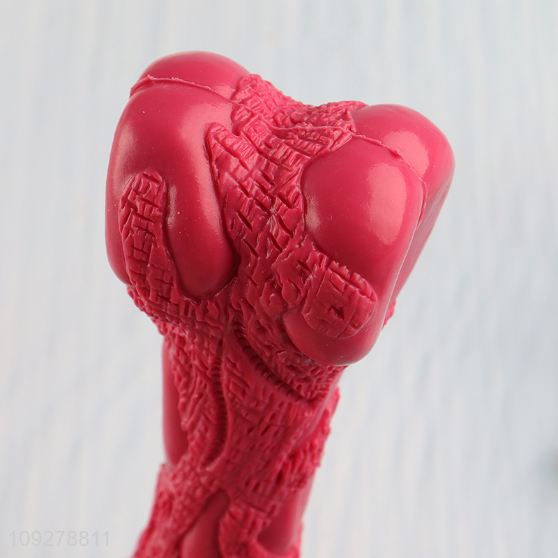 Factory price bone shape pet chew toys teething toys training toys