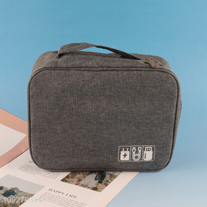 China Wholesale Portable Travel Cable Organizer Bag