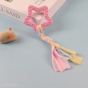 Hot products star shape pet chew toys teething toys pet interactive toys