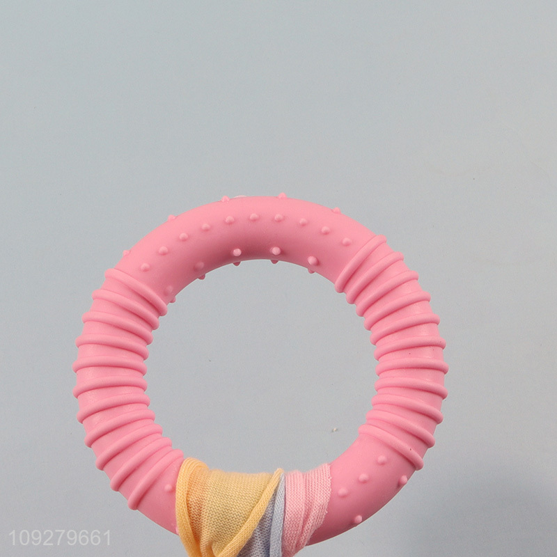 Top sale round pet chew toys teething toys pet training toys