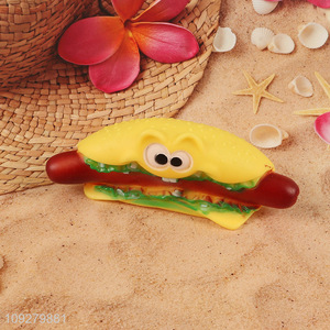 Factory supply cartoon tpr pet chew toys teething toys for sale