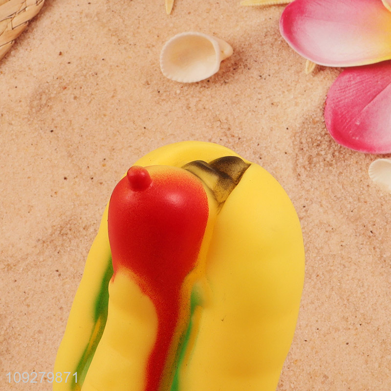 Top selling hotdog shape tpr pet chew toys teething toys wholesale