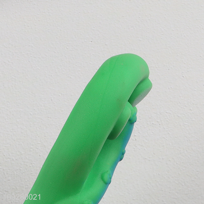 Good selling slippers shape tpr pet chew toys teething toys