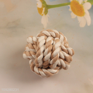 China supplier cotton rope pet chew toys teething toys