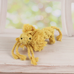 Top products lion shape pet chew toys teething toys for sale