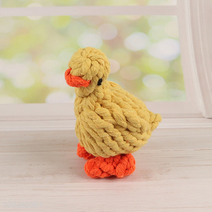 Yiwu market duck shape pet chew toys teething toys for sale