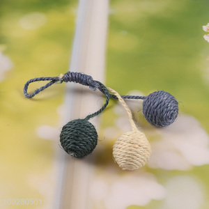 Latest products cotton rope pet chew toys teething toys