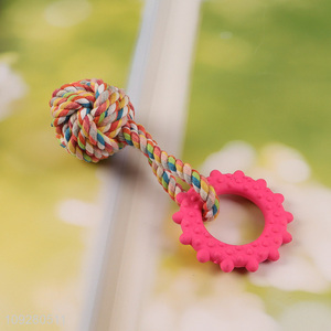 China wholesale bite-resistant pet chew toys teething toys