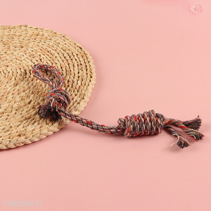 Top quality pet chew toys teething toys pet cotton rope toys