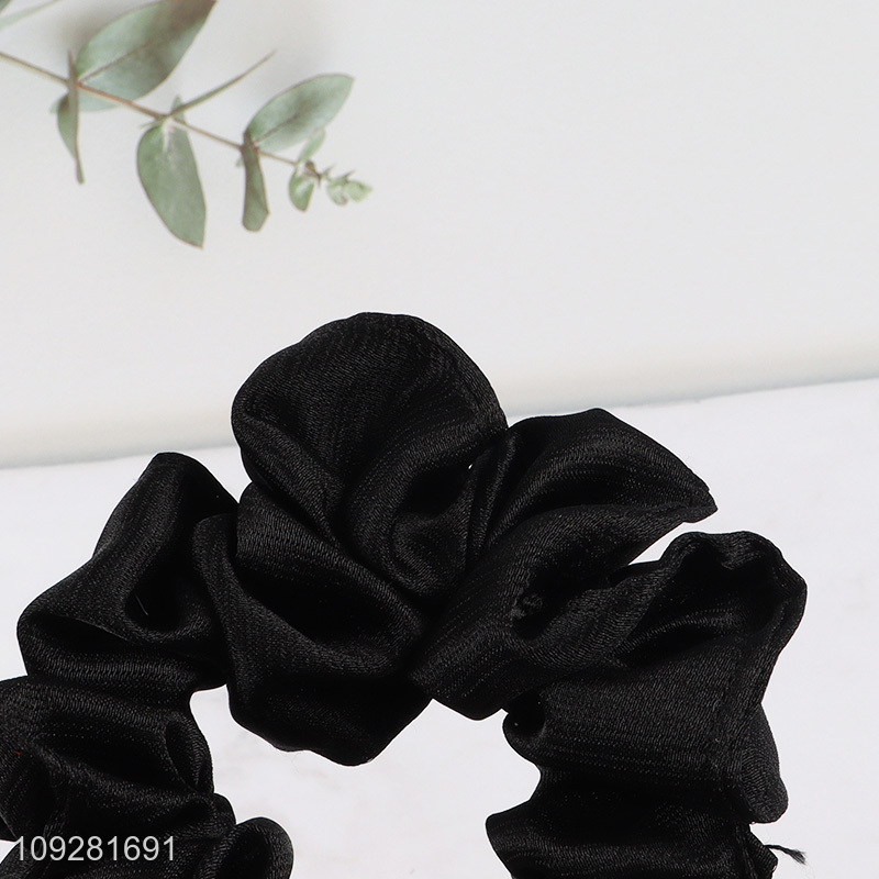 China products black elastic hair band hair accessories for sale