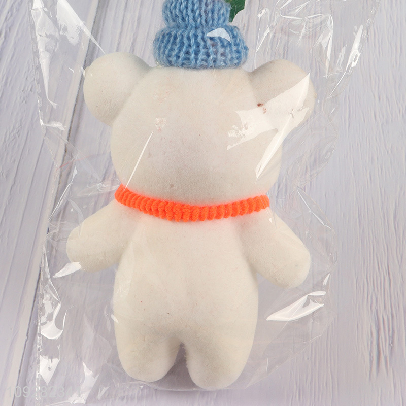 Good quality foam bear christmas hanging ornament decoration