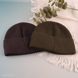 Top quality fashion knitted hat beanies hat for winter