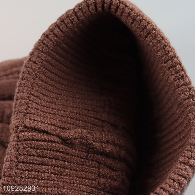 Popular products fashion multicolor knitted hat beanies hat