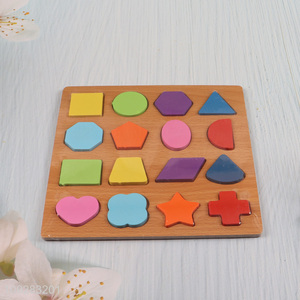 Top selling geometric shape Kids Learning Cognitive Board Toys