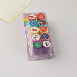 China supplier chool students cartoon stamps set for sale