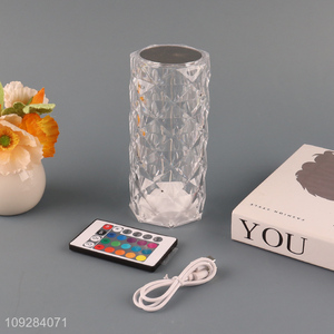 New arrival color changing rechargeable table lamp for household