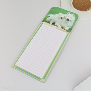 Hot selling home decor fridge magnets with memo pad