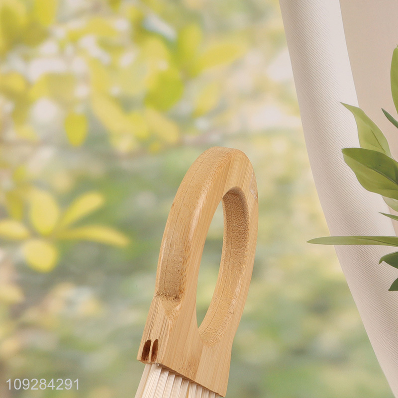 New arrival bamboo handle table cleaning table broom brush