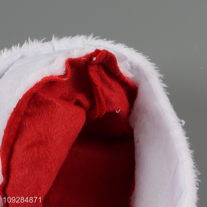 Good selling snowflakes christmas hat Santa hat wholesale