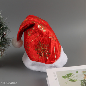 Online wholesale red christmas hat Santa hat