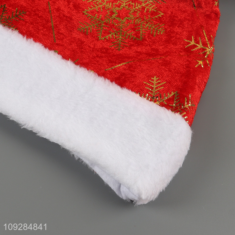 Online wholesale red christmas hat Santa hat
