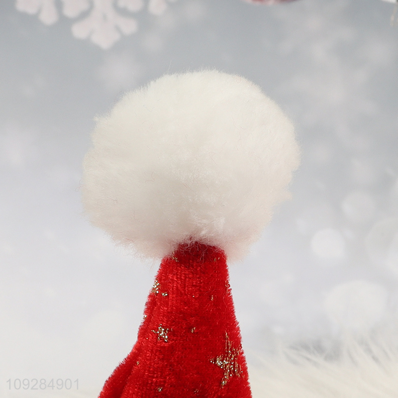 Hot items red star christmas hat Santa hat for sale