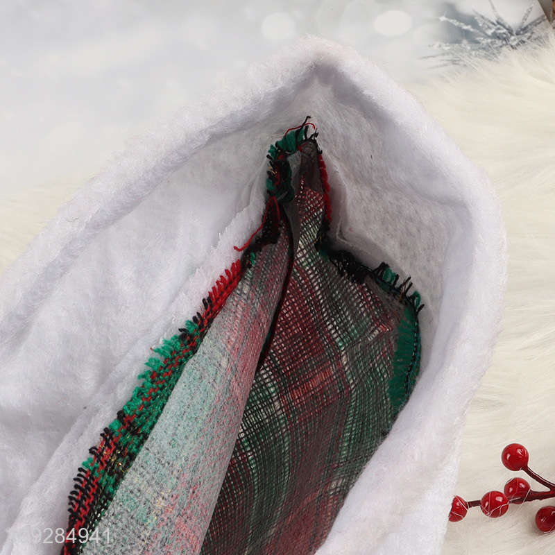 Online wholesale polyester christmas hat Santa hat