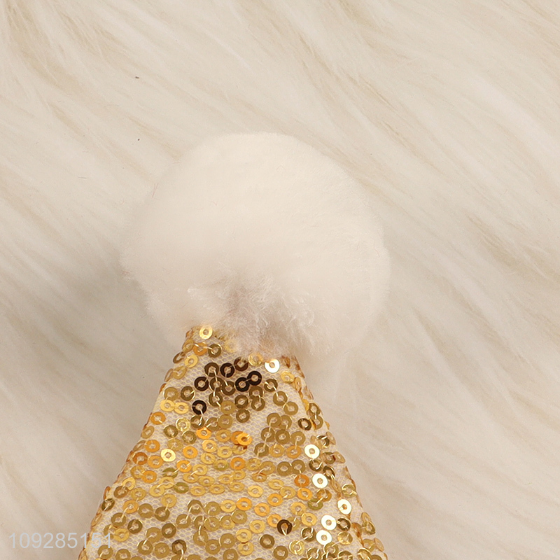 Factory supply multicolor christmas hat Santa hat for party