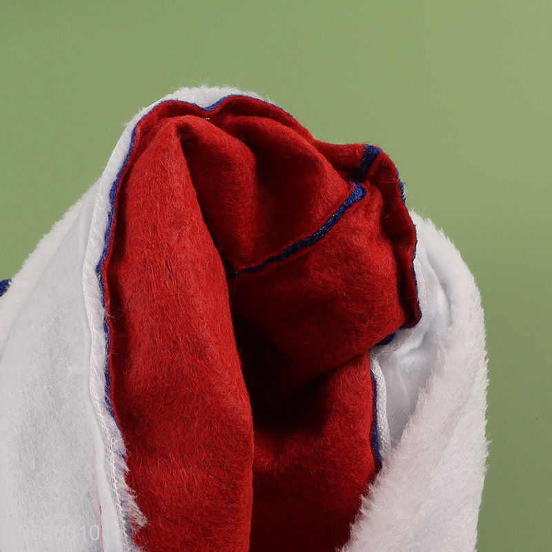 Yiwu market multicolor snowflakes christmas hat Santa hat