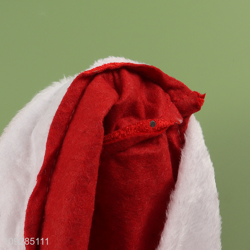 China wholesale polyester christmas hat Santa hat for party